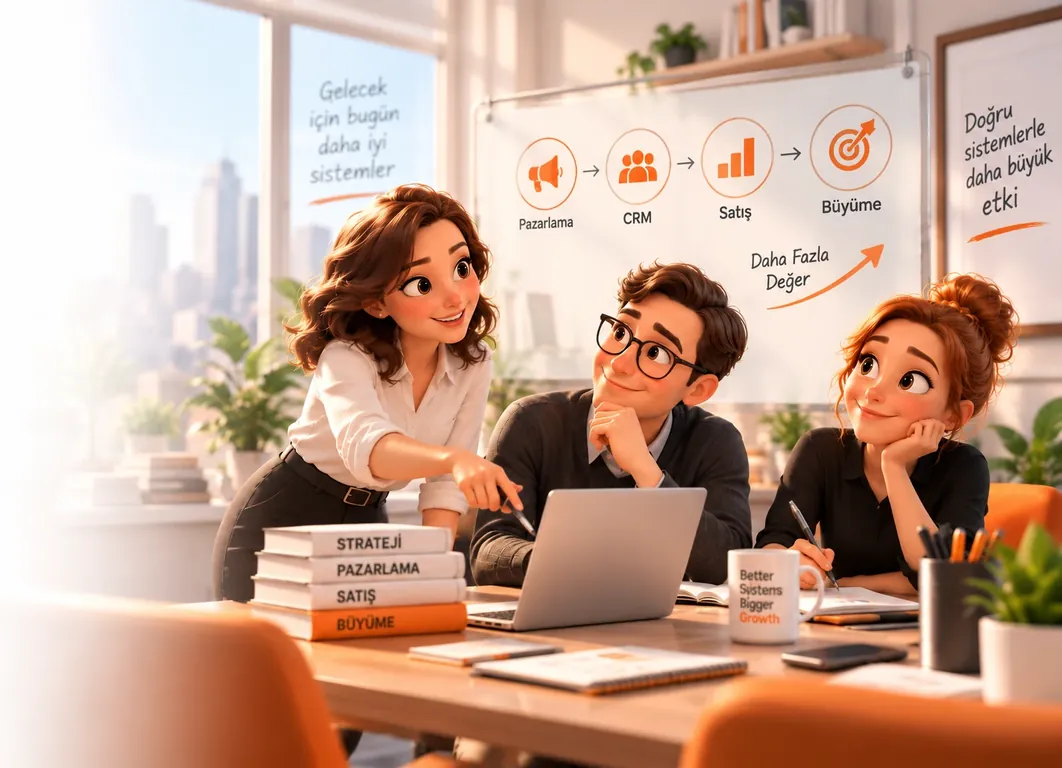 Eidos Growth satış, pazarlama, CRM ve yapay zekâ destekli büyüme sistemi